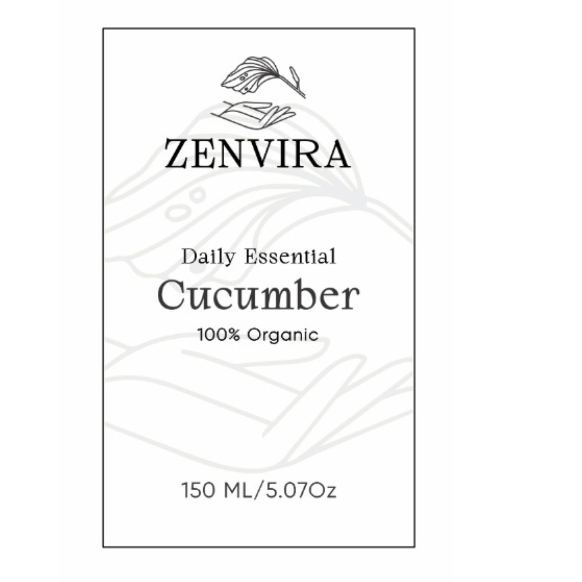 ZENVIRA Cucumber Shampoo – 100% Organic